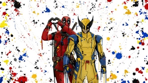 Deadpool And Wolverine, Deadpool, Wolverine, Superheroes, Artwork, Digital Art, 4K wallpaper