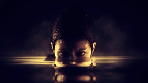Senuas Saga Hellblade II, Dark background, Female character, 4K wallpaper