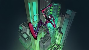 Miles Morales, Superheroes, Artwork, Digital Art, Artstation, 4K wallpaper