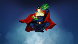 Doctor Strange, Superheroes, Artwork, Digital Art, Artstation, 4K wallpaper