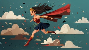 Wonder Woman, Superheroes, Artwork, Digital Art, 4K wallpaper