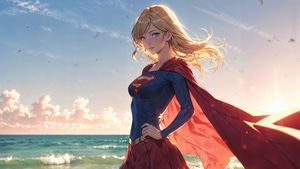 Supergirl, Superheroes, Artwork, Digital Art, Ai, 4K wallpaper