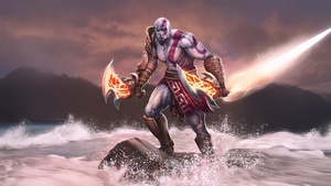 Kratos, God Of War, Artwork, Digital Art, Games, Video Games, Deviantart, 4K wallpaper