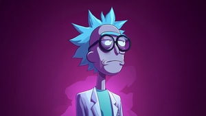 Rick Sanchez, Tv Shows, Artwork, Art, Digital Art, Ai, Rick And Morty, Deviantart, 4K wallpaper