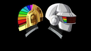 Daft Punk, Music, Helmet, Artwork, Art, Digital Art, Black, Artist, Deviantart, 4K wallpaper