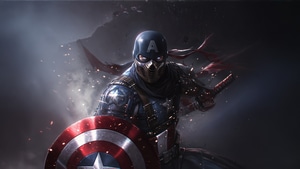 Captain America, Superheroes, Artwork, Digital Art, Ai, Deviantart, 4K wallpaper
