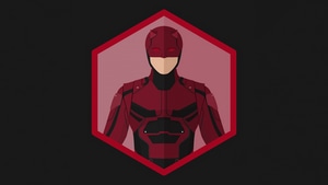 Daredevil, Superheroes, Artwork, Digital Art, Minimalism, Deviantart, 4K wallpaper