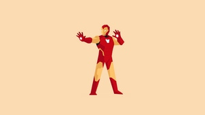 Iron Man, Superheroes, Artwork, Digital Art, Minimalism, , Deviantart, 4K wallpaper