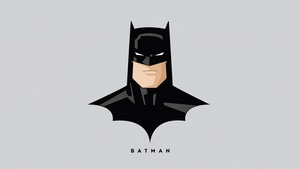 Batman, Superheroes, Artwork, Digital Art, Minimalism, Deviantart, 4K wallpaper