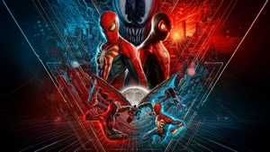 Marvels Spider Man 2, Venom, Spiderman, 2024 Games, Ps5 Games, Games, Video Games, Artwork, Art, Digital Art, 4K wallpaper
