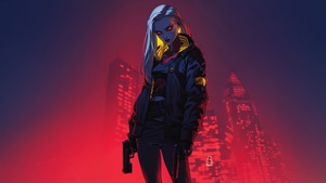 Artist, Artwork, Digital Art, Ai, Cyberpunk, 4K wallpaper