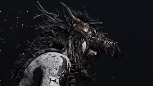 Senuas Saga Hellblade II, Dark background, 4K wallpaper