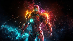 Iron Man, Superheroes, Artwork, Digital Art, Ai, Deviantart, 4K wallpaper
