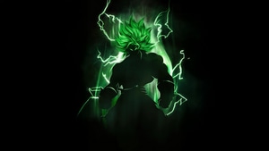 Broly, Dragon Ball, Anime, Dark, Black, Artist, Artwork, Digital Art, Artstation, 4K wallpaper
