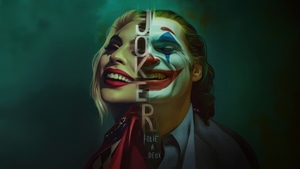 Joker Folie A Deux, Joker 2, 2024 Movies, Movies, Joker, Harley Quinn, Lady Gaga, Superheroes, Joaquin Phoenix, Poster, Artwork, Art, Digital Art, 4K wallpaper