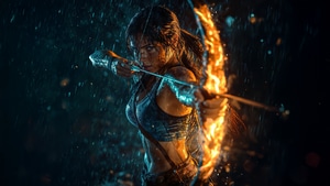 Tomb Raider, Lara Croft, Artwork, Ai, Digital Art, Games, Video Games, 4K wallpaper