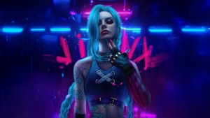 Jinx League Of Legends, League Of Legends, Games, 2024 Games, Artwork, Art, Digital Art, Video Games, Artstation, 4K wallpaper