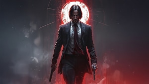 John Wick, Movies, Artwork, Art, Digital Art, Ai, 4K wallpaper