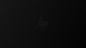 Hp, Computer, Logo, Dark, Black, 4K wallpaper