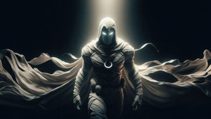 Moon Knight, Tv Shows, Superheroes, Artwork, Digital Art, Ai, 4K wallpaper