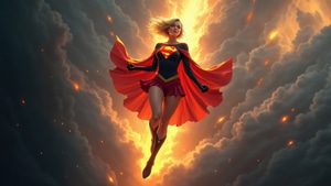 Supergirl, Superheroes, Artwork, Digital Art, Ai, 4K wallpaper
