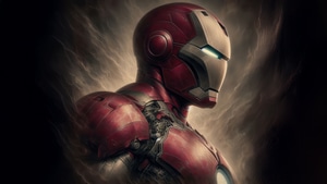 Iron Man, Superheroes, Artwork, Art, Digital Art, Ai, 4K wallpaper