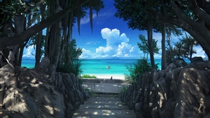 Cat, Beach, Nature, Artist, Artwork, Digital Art, 4K wallpaper