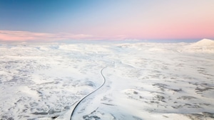 Winter, Iceland, Nature, 4K wallpaper