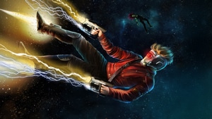 Star Lord, Superheroes, Artwork, Digital Art, 4K wallpaper