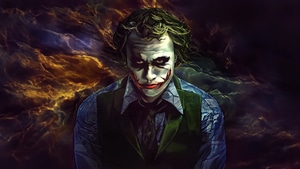 Joker, Supervillain, Superheroes, Artist, Artwork, Digital Art, Artstation, Heath Ledger, 4K wallpaper