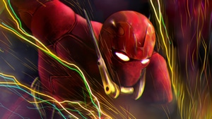 Reverse Flash, Artwork, Artist, Digital Art, Superheroes, Artstation, 4K wallpaper