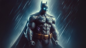 Batman, Superheroes, Artwork, Digital Art, Ai, 4K wallpaper