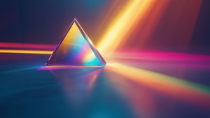 Abstract, Triangle, Prism, Artist, Artwork, Digital Art, 4K wallpaper