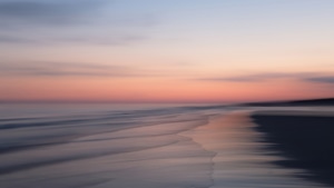 Beach, Ocean, Nature, Minimalism, Minimalist, Blur, Abstract, 4K wallpaper