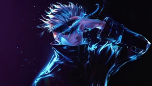 Satoru Gojo, Anime, Artwork, Digital Art, Art, Artist, Ai, 4K wallpaper