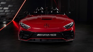 Concept Mercedes-AMG PureSpeed, 2024, Red cars, 4K wallpaper