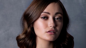 Ella Purnell, Closeup, English actress, 4K wallpaper