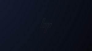 Hp, Computer, Logo, Blue, 4K wallpaper