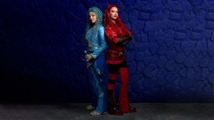Malia Baker, Kylie Cantrall, Descendants: The Rise of Red, 2024 Movies, 4K wallpaper