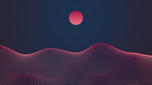 Dunes, Minimalism, Minimalist, Synthwave, Artist, Artwork, Digital Art, 4K wallpaper