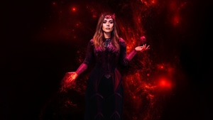 Scarlet Witch, Artwork, Art, Digital Art, Superheroes, 4K wallpaper