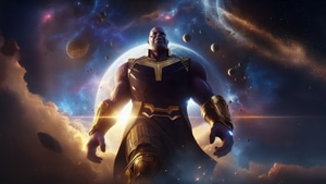 Thanos, Superheroes, Artwork, Art, Digital Art, Ai, Supervillain, 4K wallpaper