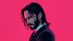 John Wick, Movies, Artwork, Art, Digital Art, Ai, Deviantart, 4K wallpaper