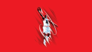 Michael Jordan, Sports, Artist, Digital Art, Minimalism, Art, Artwork, 4K wallpaper