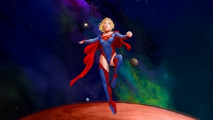 Supergirl, Milly Alcock, Superheroes, Dc Comics, Artwork, Artist, Digital Art, Artstation, 4K wallpaper