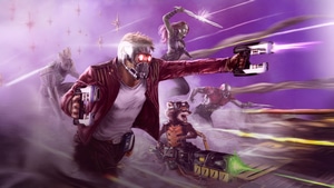 Star Lord, Groot, Drax The Destroyer, Rocket Raccoon, Gamora, Guardians Of The Galaxy, Artist, Artwork, Digital Art, Superheroes, 4K wallpaper