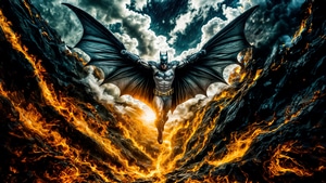 Batman, Superheroes, Artwork, Digital Art, Ai, Deviantart, 4K wallpaper