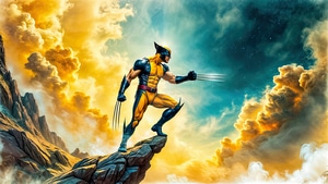 Wolverine, Superheroes, Artwork, Digital Art, Ai, Deviantart, 4K wallpaper