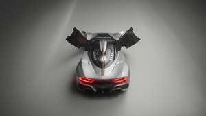 Hennessey Venom F5 M Roadster, Cars, 2025 Cars, Hennessey, 4K wallpaper
