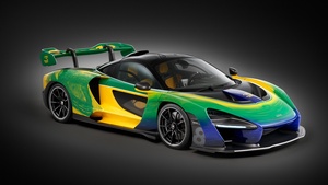 McLaren Senna, Special Edition, Dark background, 4K wallpaper